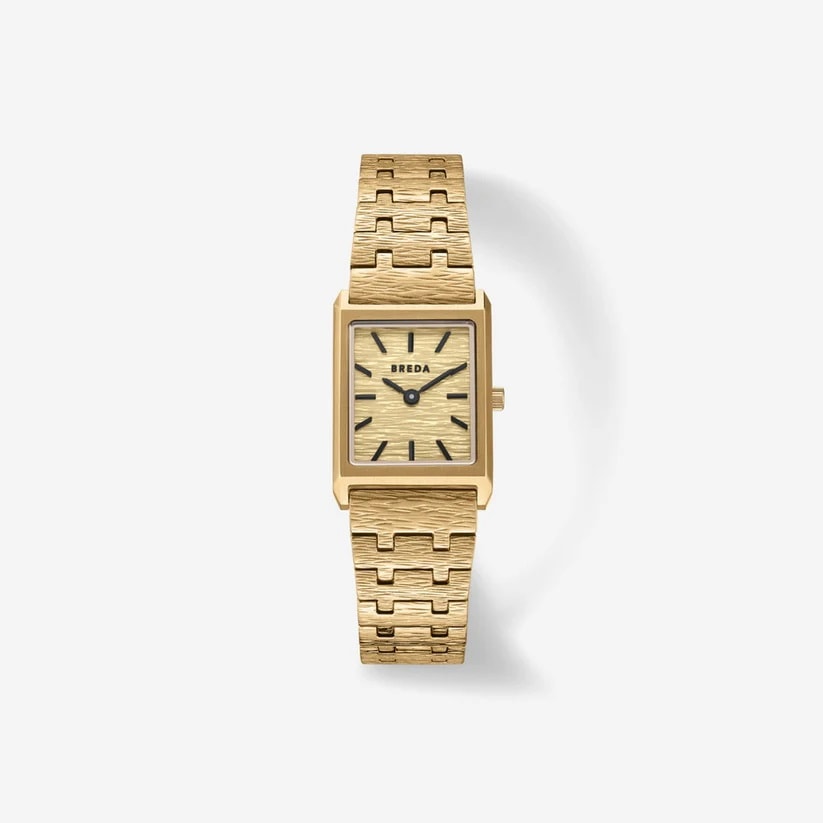 BREDA｜VIRGIL REVIVAL ヴァージル リバイバル スクエア ゴールド ステンレスベルト 1754a