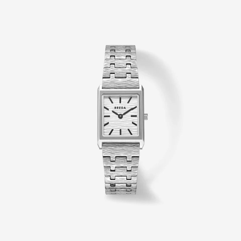 BREDA｜VIRGIL REVIVAL ヴァージル リバイバル スクエア シルバー ステンレスベルト 1754b