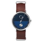 TACS｜DAY&NIGHT シルバー ブルー ブラウンレザーベルト|TACS