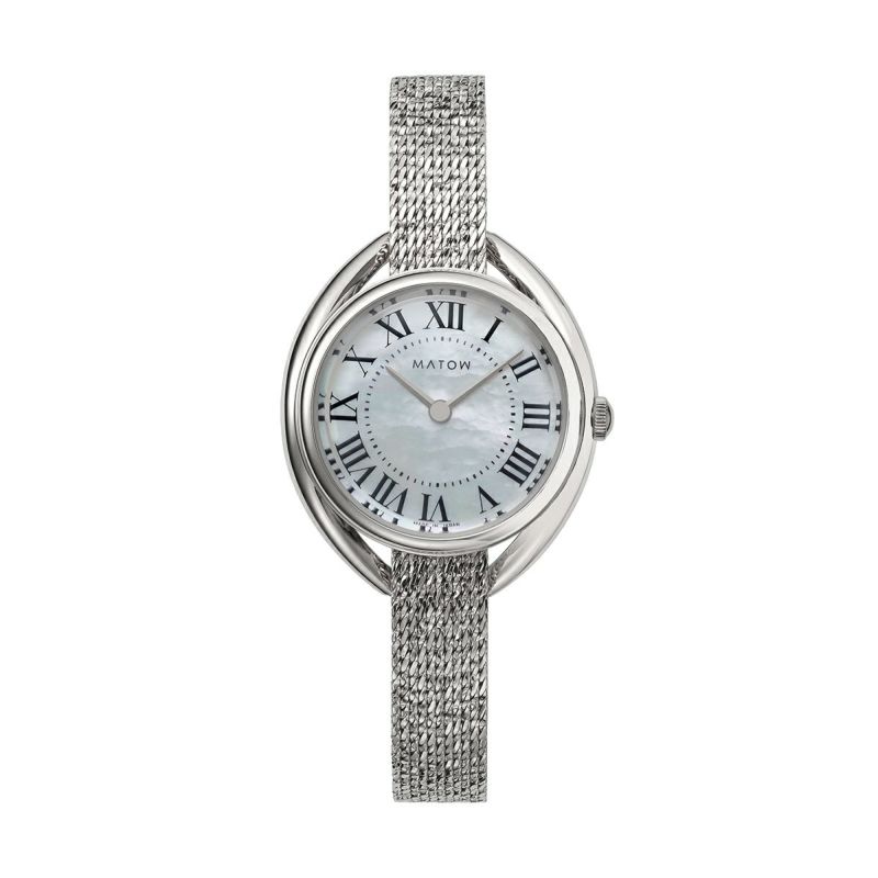 MATOW｜Shiki 四季 ラウンド シルバー 白亜 銀花