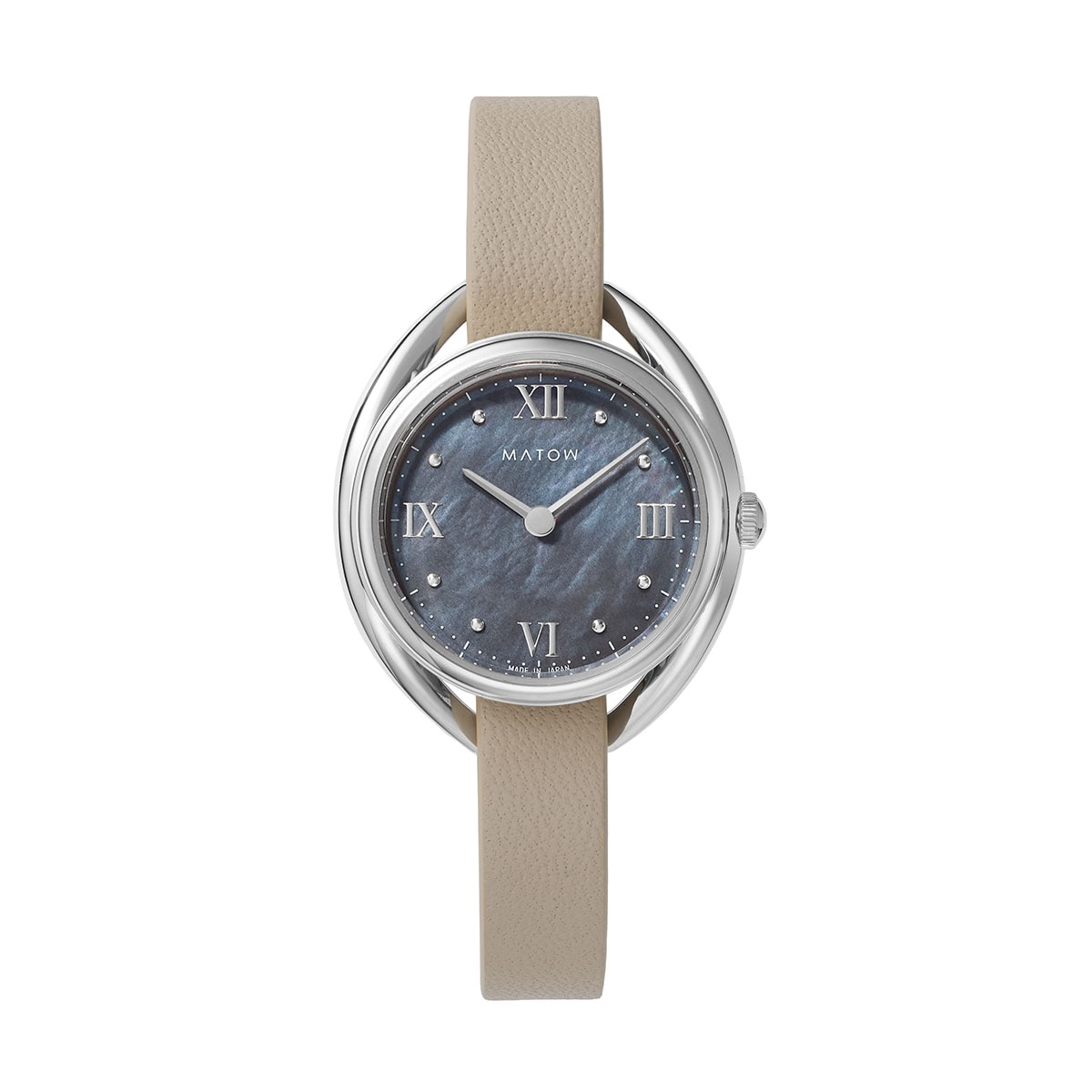 MATOW｜Shiki 四季 ラウンド シルバー 藍炭 かすみ草