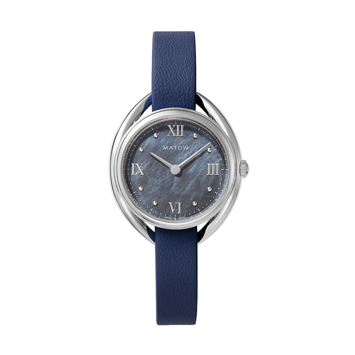 MATOW｜Shiki 四季 ラウンド シルバー 藍炭 エリンジューム