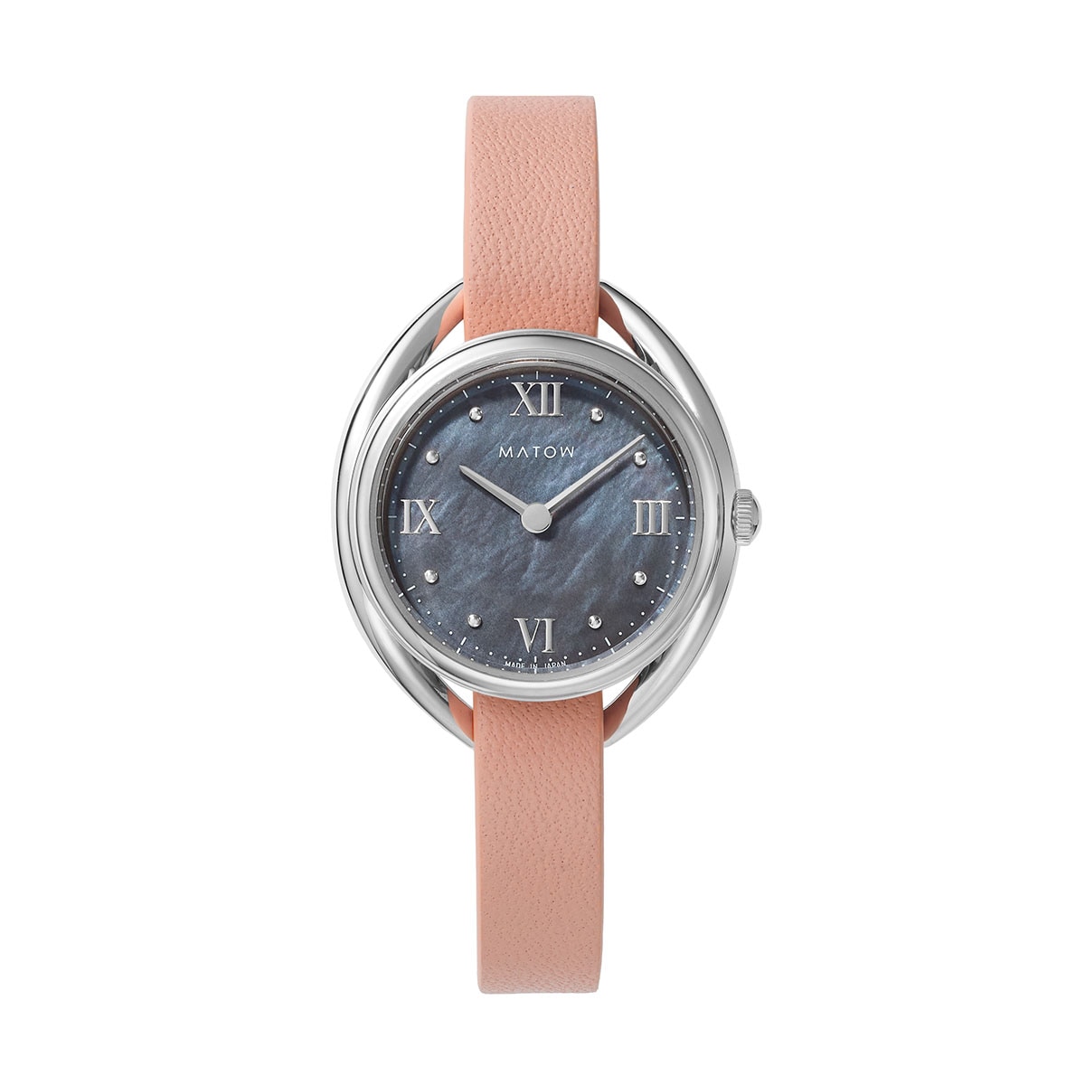 MATOW｜Shiki 四季 ラウンド シルバー 藍炭 千日紅