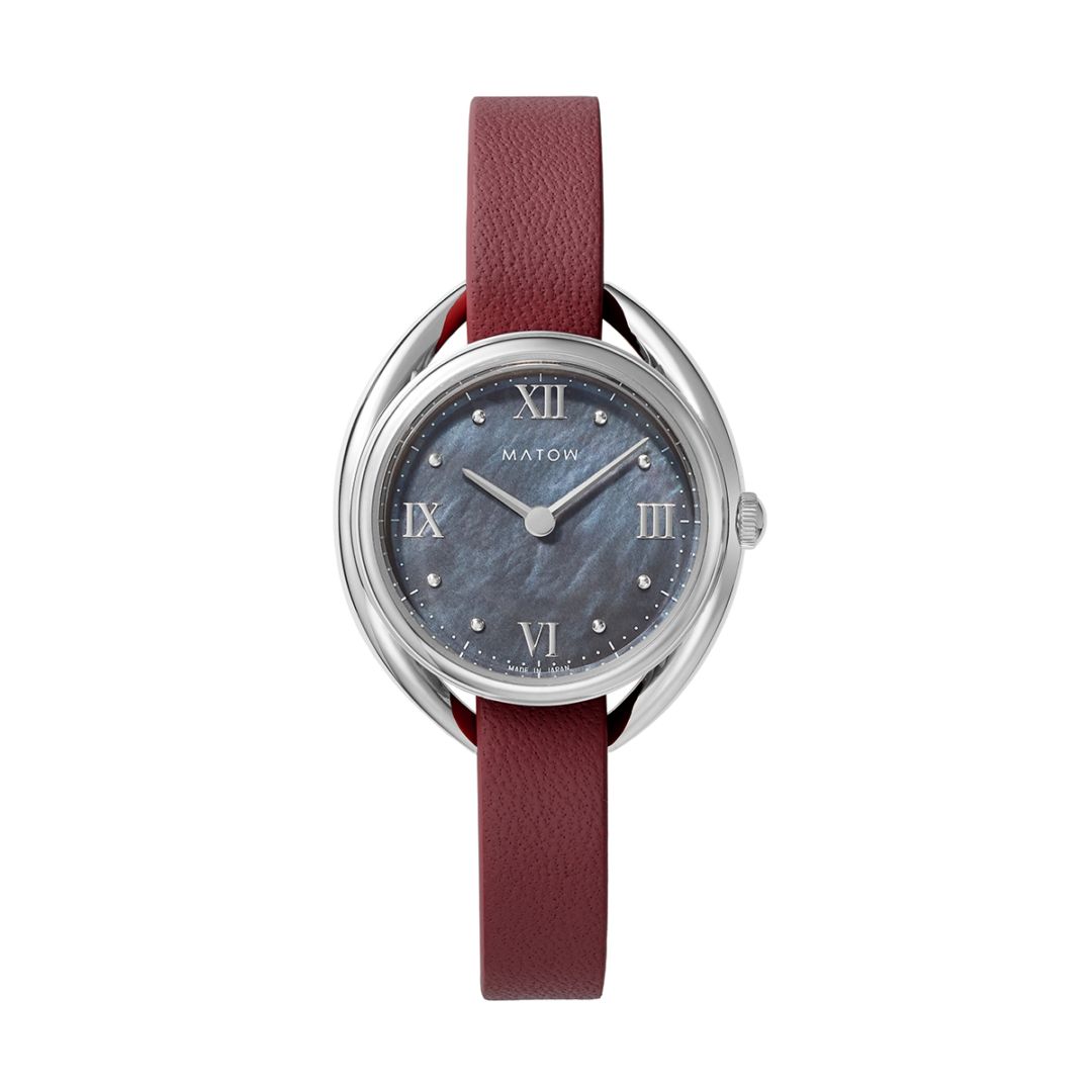 MATOW｜Shiki 四季 ラウンド シルバー 藍炭 ケイトウ