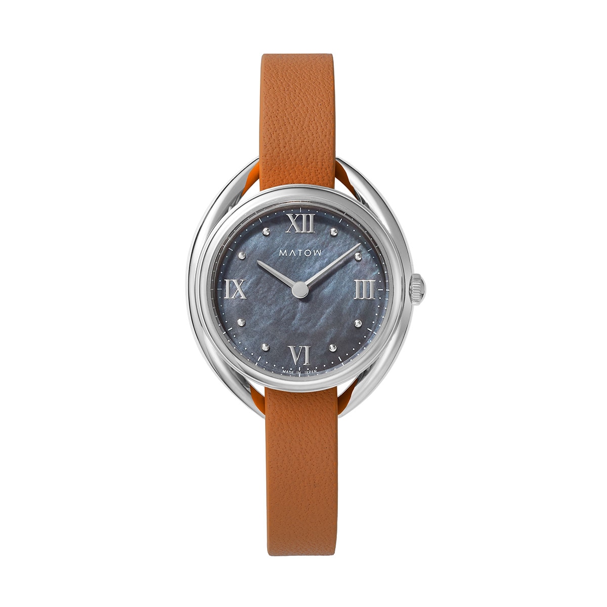 MATOW｜Shiki 四季 ラウンド シルバー 藍炭 チューリップ