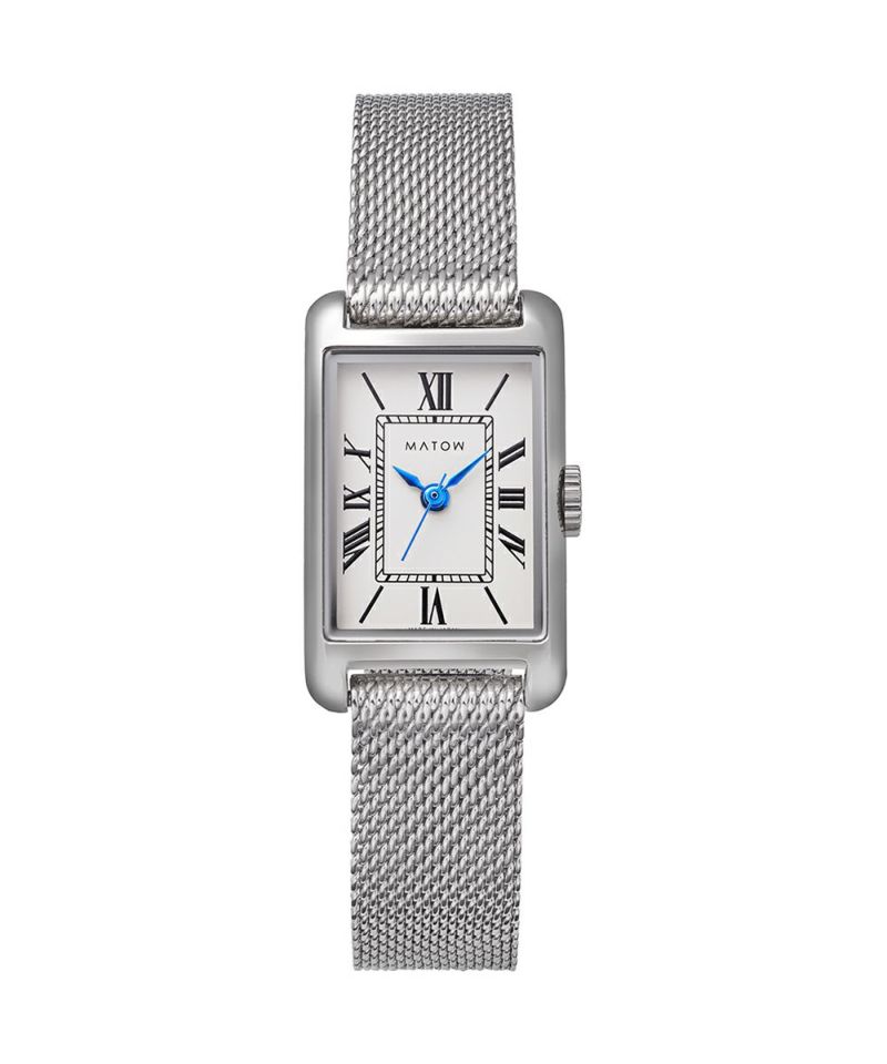 MATOW｜Tsuki 朧月 スクエア シルバー メッシュ