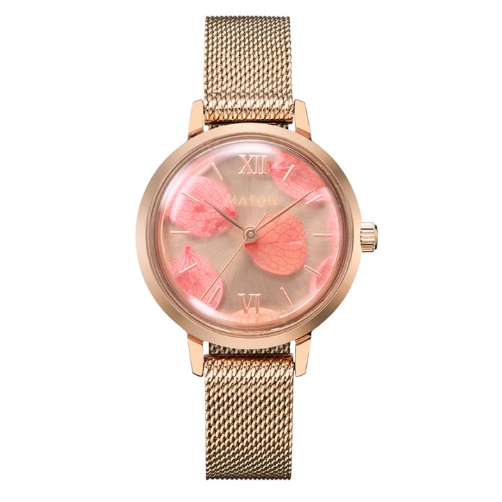 MATOW｜Bouquet 山桜 ローズゴールド メッシュ