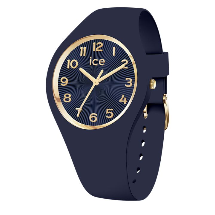 ICE WATCH｜ICE champagne シャンパン - ネイビーブルー - スモール+　※