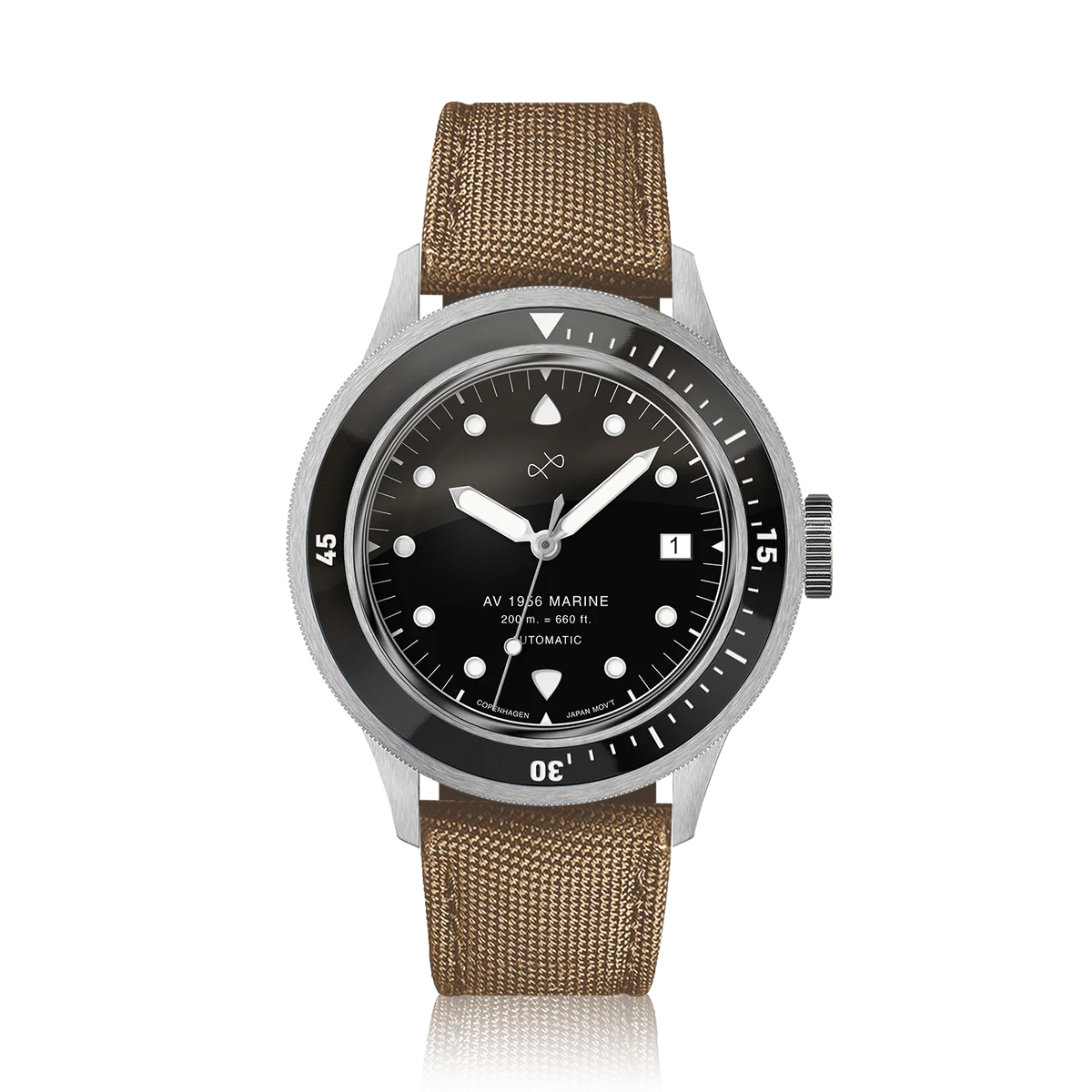 AV86｜1956 Marine Automatic 41mm Steel/Black（自動巻き）