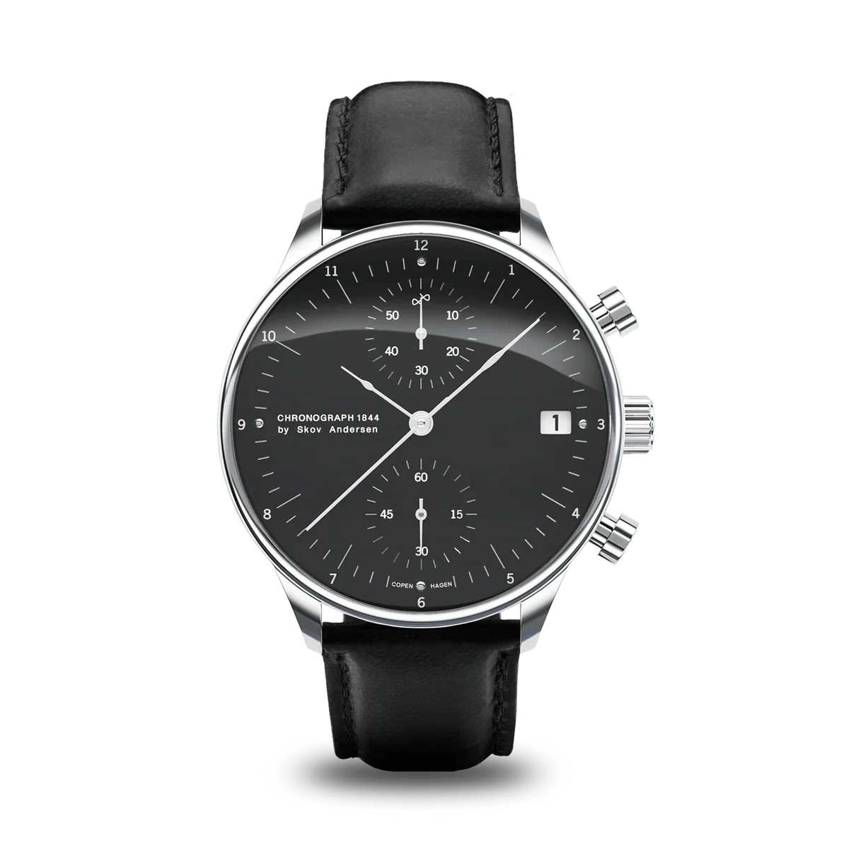 正規品 AV86 腕時計 メンズ 1844 Chronograph クロノグラフ ブラック