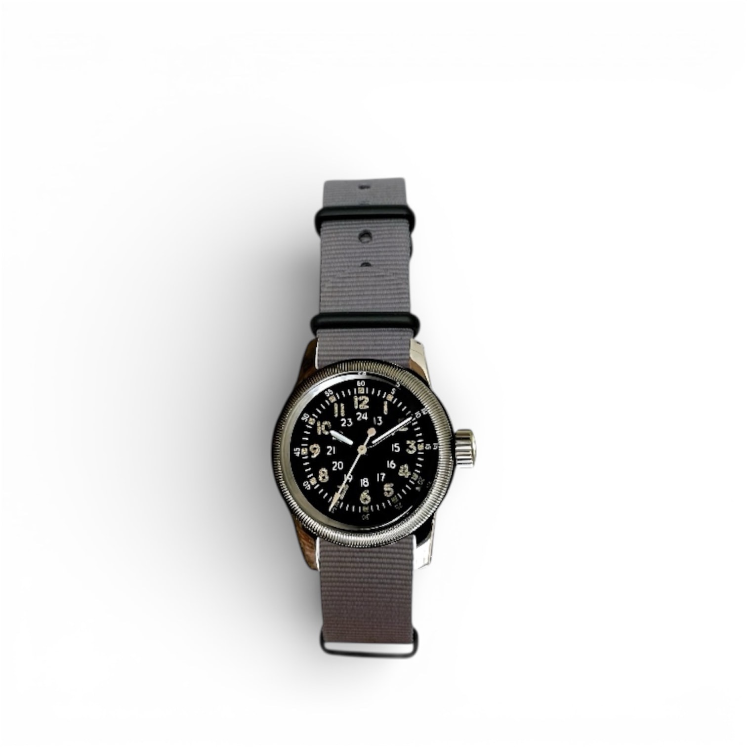 M.R.M.W. ｜TYPE A-17 Vintage グレー ナイロンNATOベルト