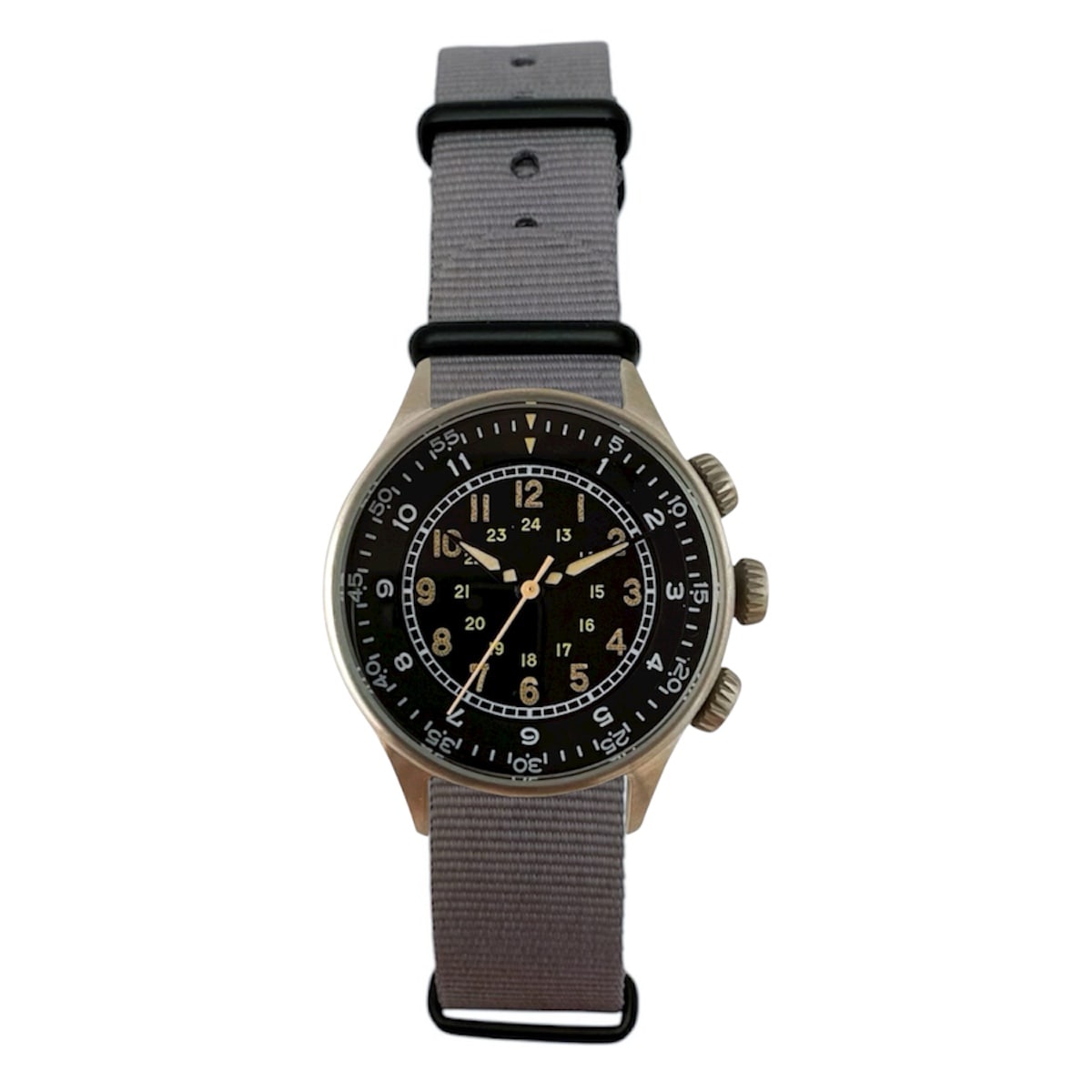 M.R.M.W. ｜TYPE A15 エラプスタイムウォッチ グレー ナイロンNATOベルト