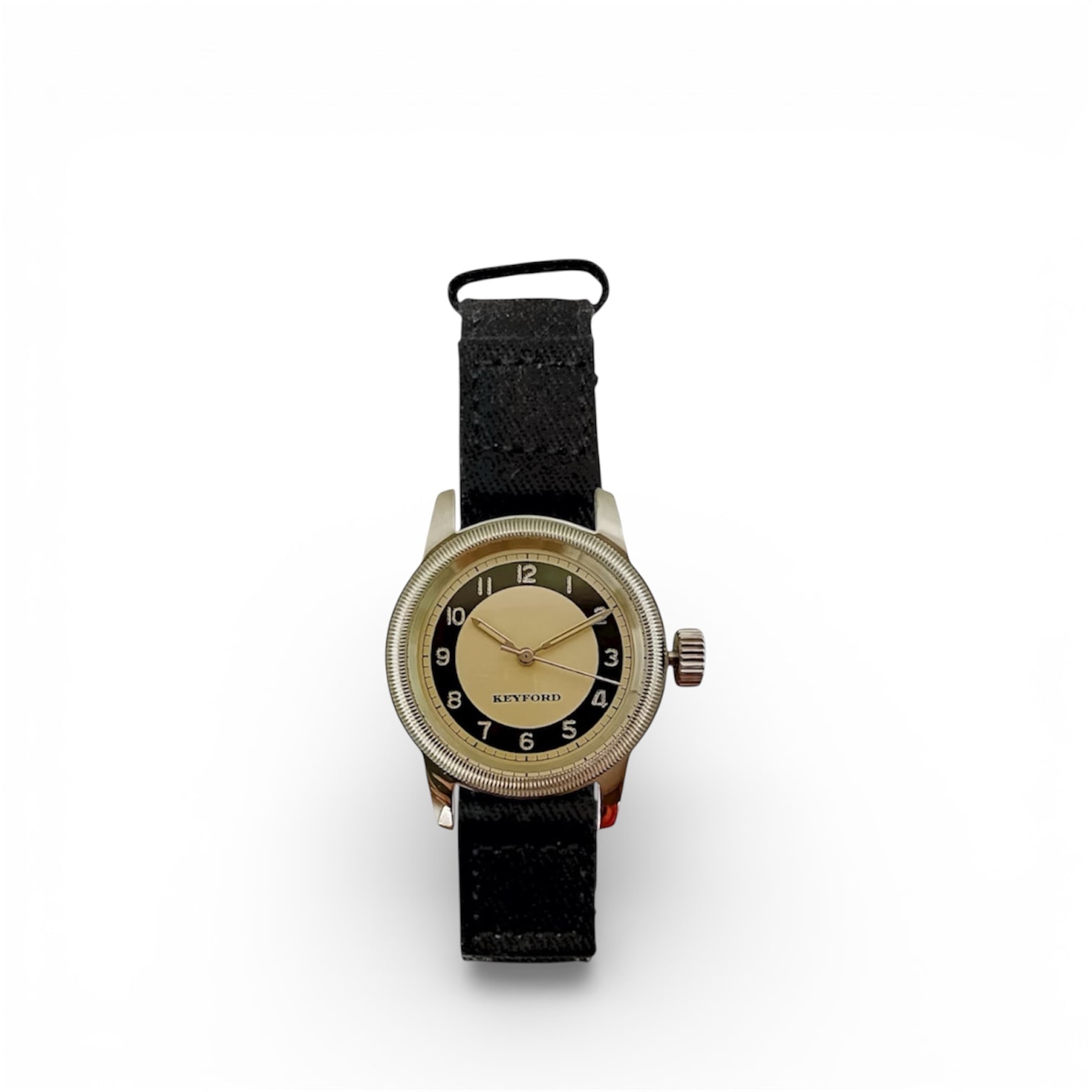 M.R.M.W.×KEYFORD｜Tuxedo dial コッパー ブラック ワンピース布ベルト