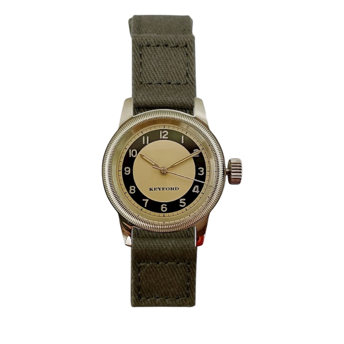 M.R.M.W.×KEYFORD｜Tuxedo dial コッパー グリーン ワンピース布ベルト