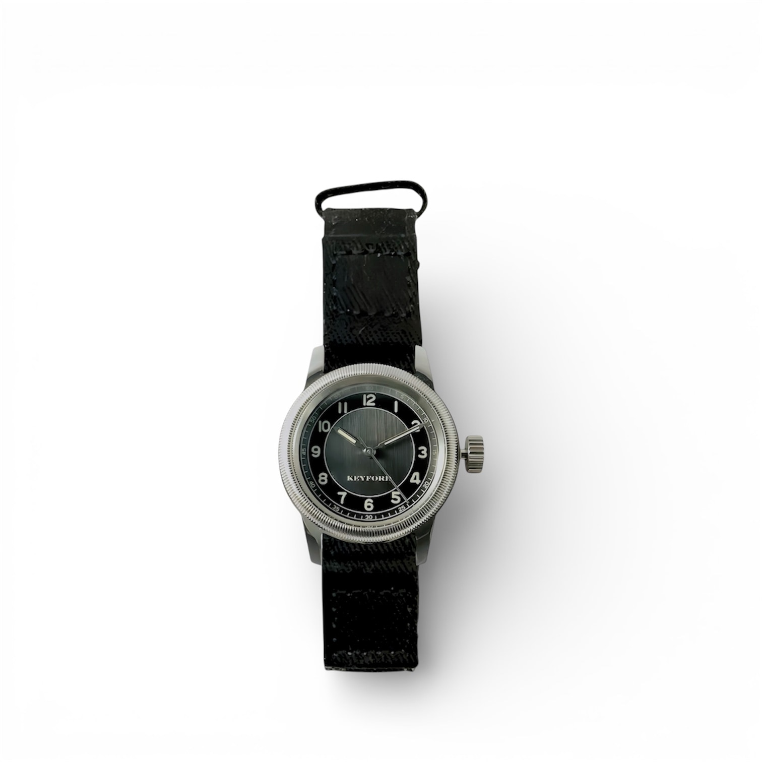 M.R.M.W.×KEYFORD｜Tuxedo dial グレー ブラック ワンピース 布ベルト
