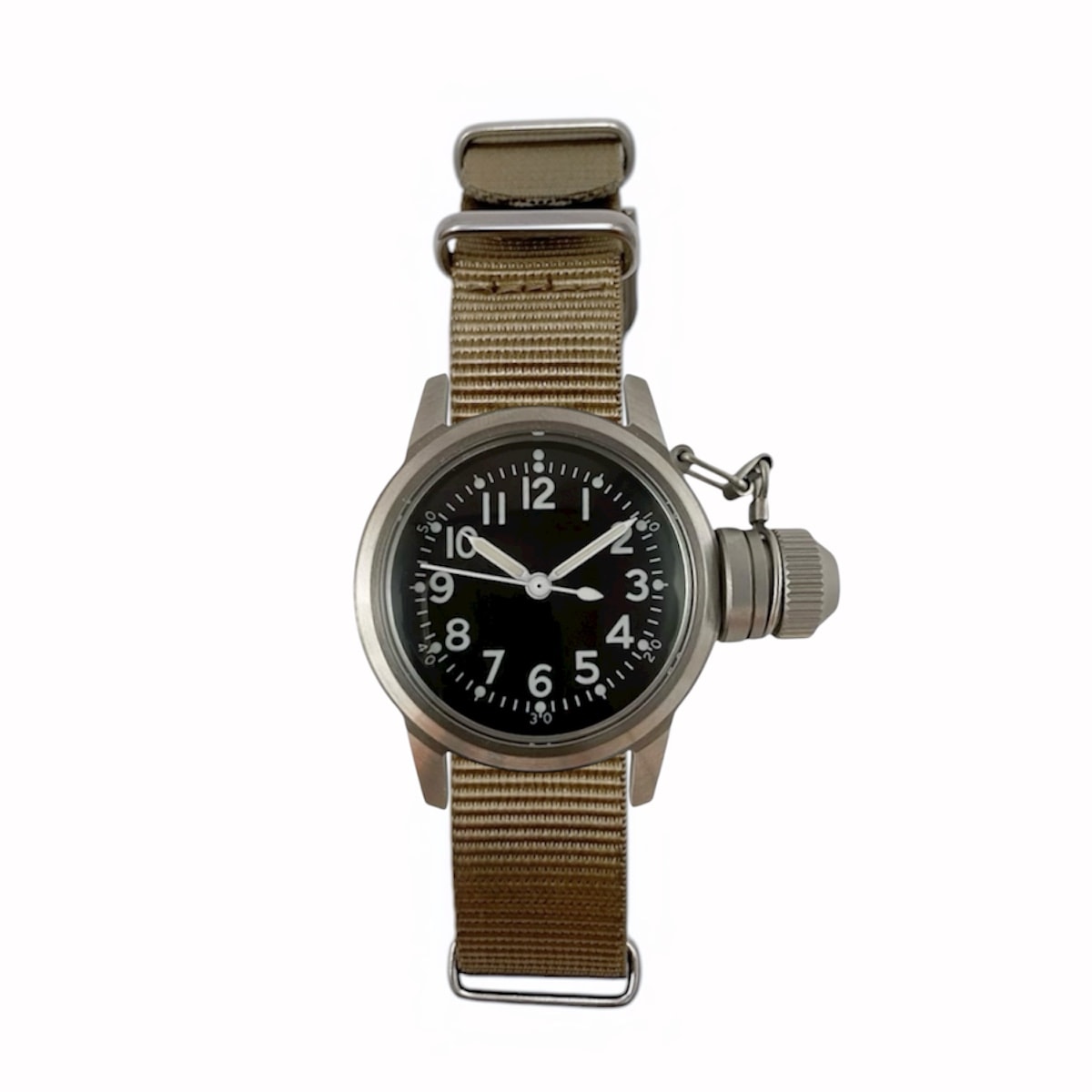 M.R.M.W. ｜Buships watch カーキ ナイロンNATOベルト