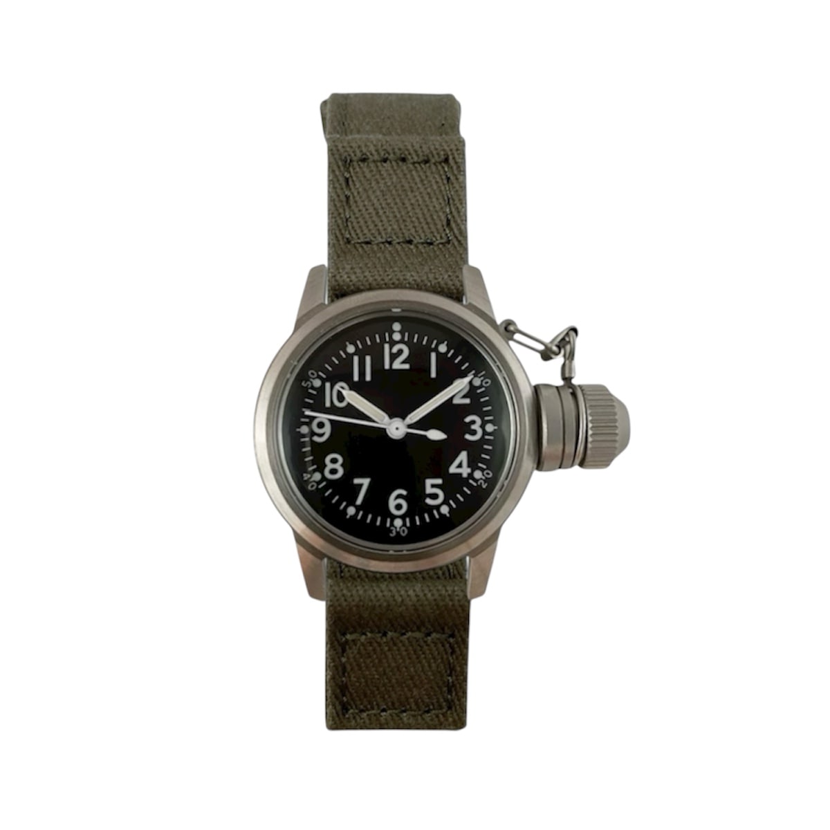 M.R.M.W. ｜Buships watch グリーン ワンピース布ベルト