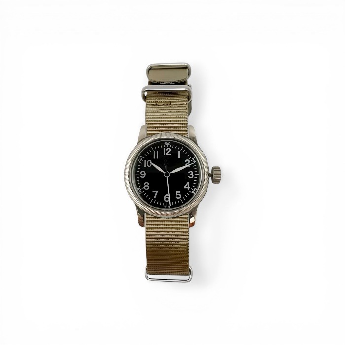 M.R.M.W. ｜TYPE A-11 12H ブラック カーキ ナイロンNATOベルト