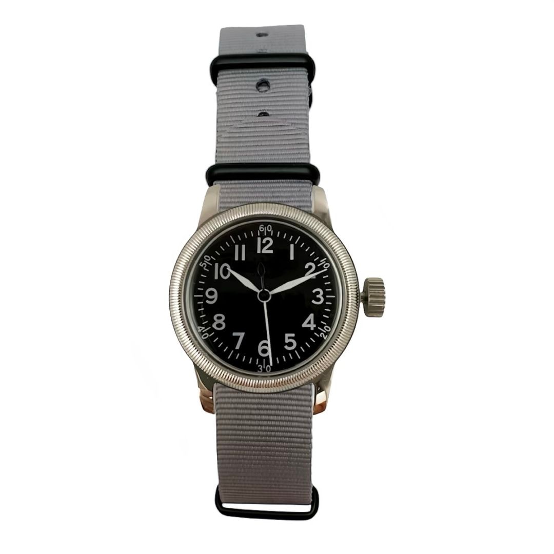 M.R.M.W. ｜TYPE A-11 12H ブラック グレー ナイロンNATOベルト