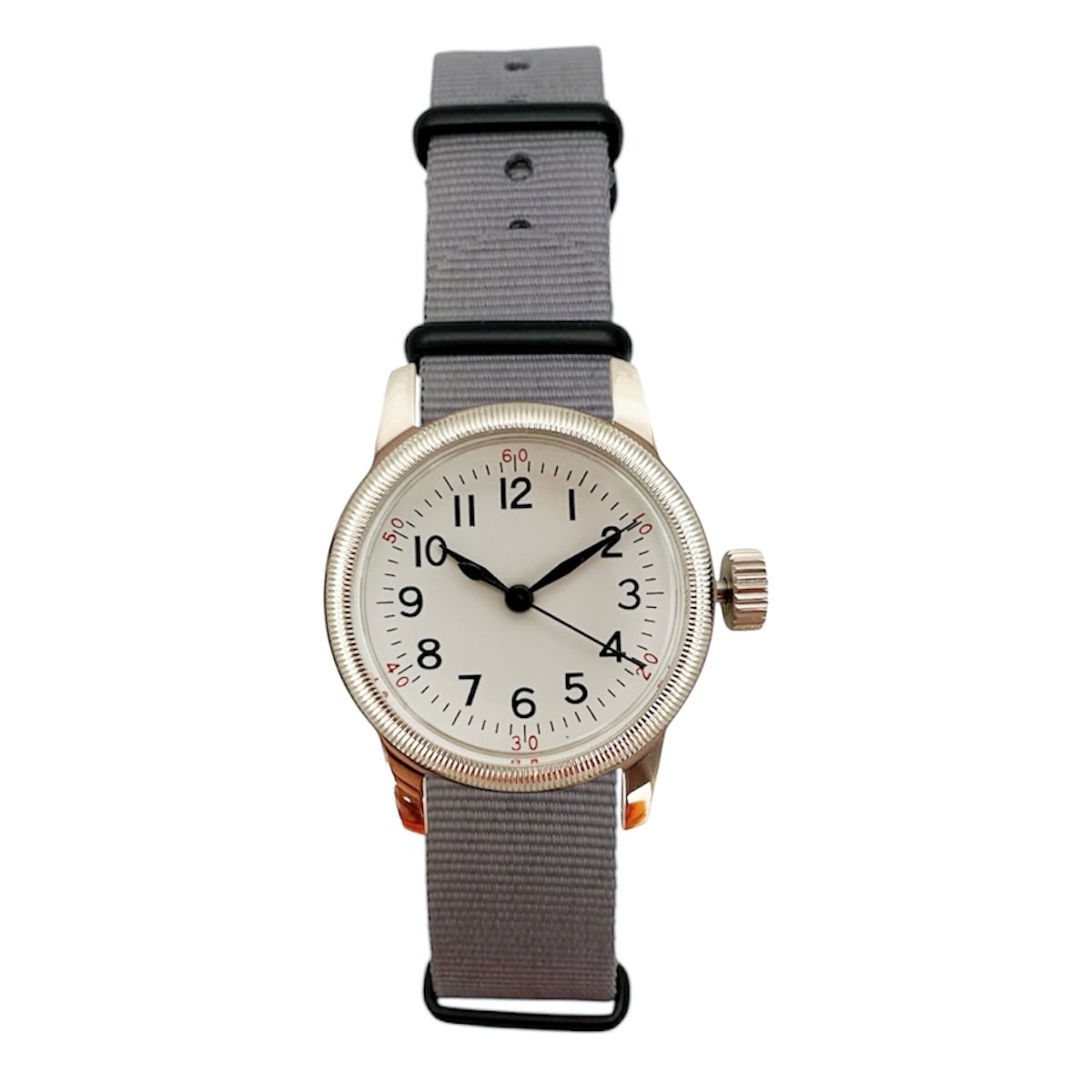 M.R.M.W. ｜TYPE A-11 12H ホワイト グレー ナイロンNATOベルト