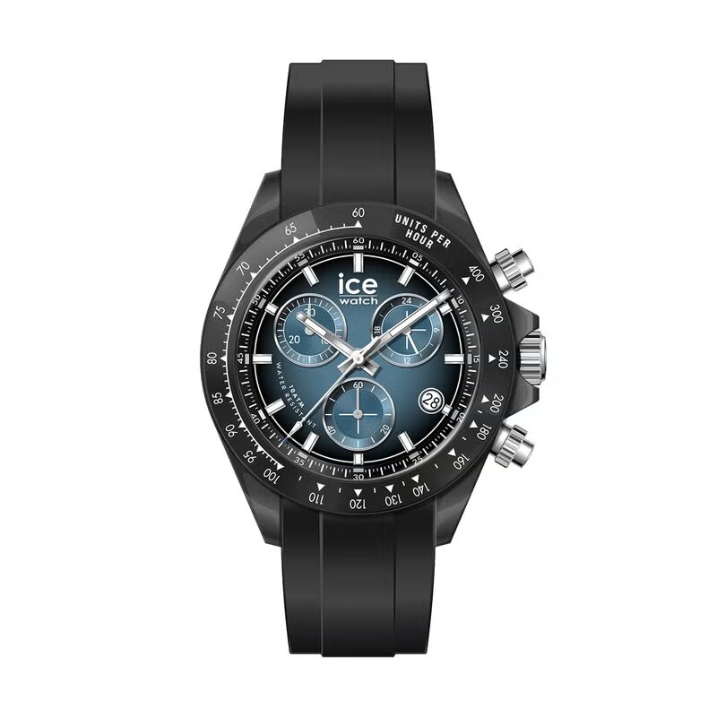 アイスウォッチ ICE WATCH｜BEWATCH ビウォッチクロノ - ブラック オーシャン ブルー - 41mm