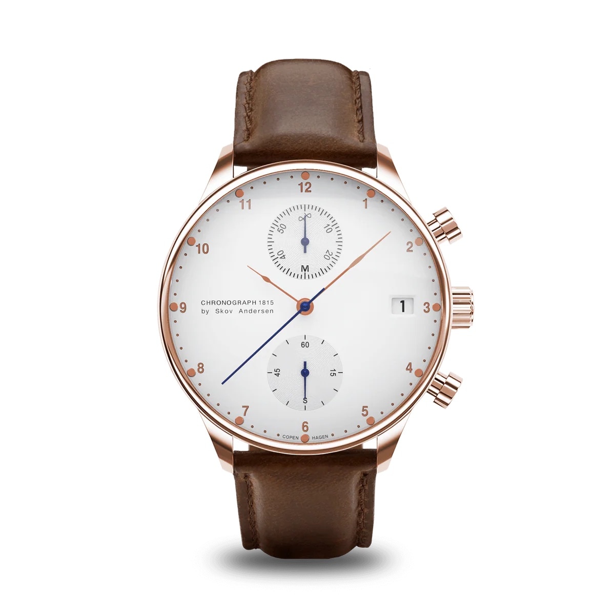 AV86｜1815 Chronograph 41mm Rose Gold/White