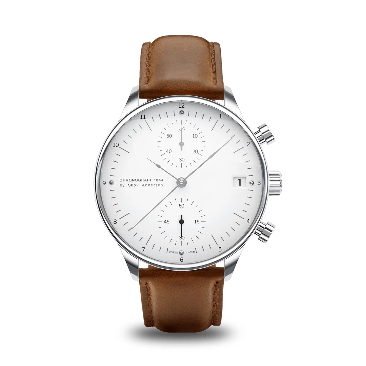 AV86｜1844 Chronograph 41mm Steel/White