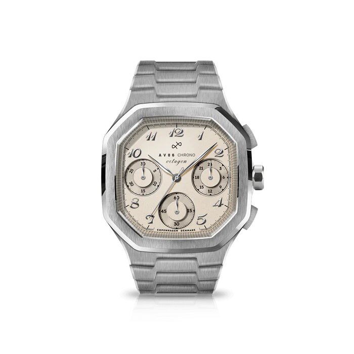AV86（旧 ABOUT VINTAGE アバウトヴィンテージ｜1904 Chronograph Steel/Off White