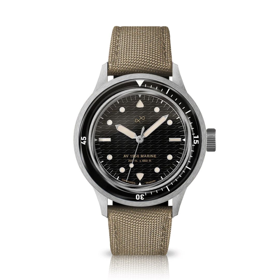 AV86｜1956 Marine 41mm Steel/Black
