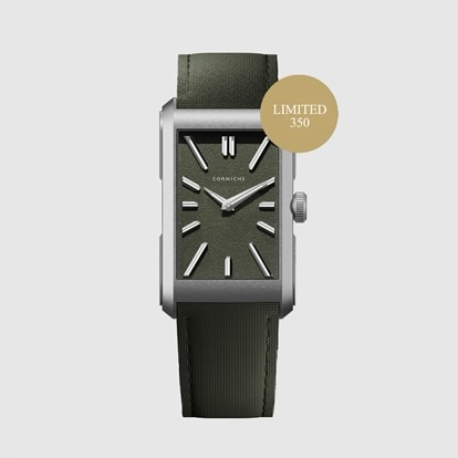 【ラスト1点】〈世界限定300本〉CORNICHE コーニッシュ｜Visionnaire ヴィジョネア スクエア ローズゴールド サンドダイヤル