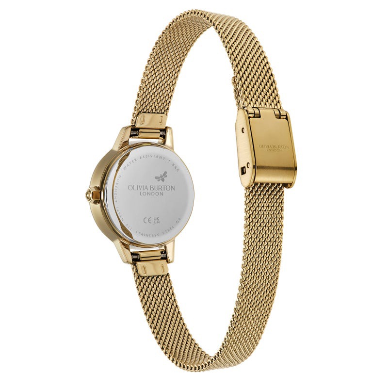 OLIVIA BURTON|Classics クラシックス ミニ フォレストグリーン&ゴールド メッシュ 画像5