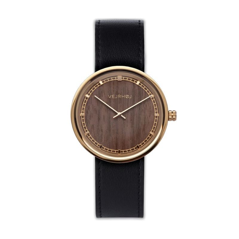 VEJRHOJ│Nordic 42mm Gold ノルディック ゴールド ブラック 画像1