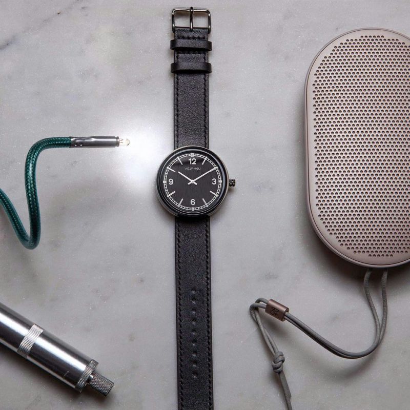 VEJRHOJ│Nordic 42mm Night ノルディック ナイト ブラック  画像6