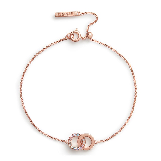 OLIVIA BURTON|Wonderland ワンダーランド パールピンク&ローズゴールド+クラシックス インターリンクブレスレット(ギフトセット) 画像4