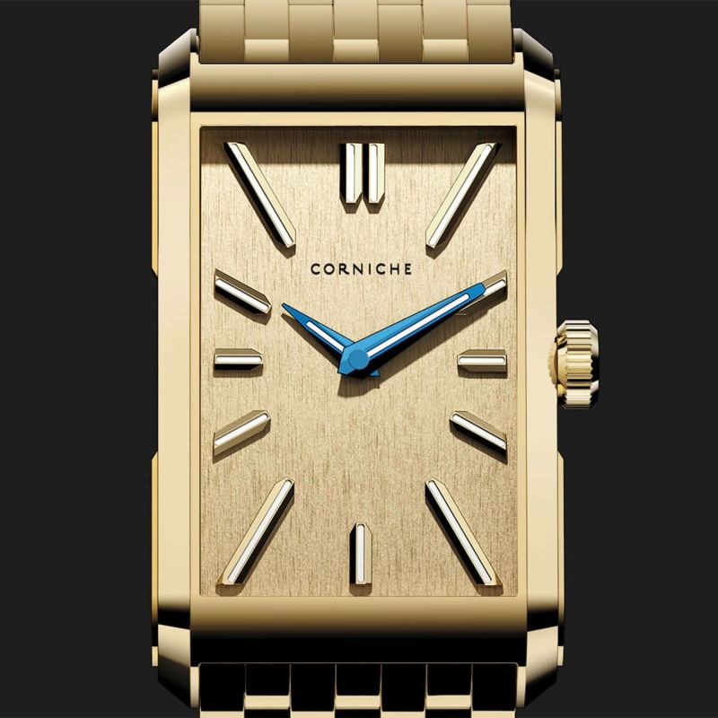 CORNICHE｜Visionnaire ビジョネア イエローゴールド ステンレススチールブレスレット 画像5