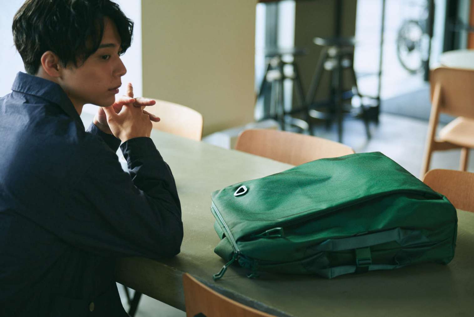 uF ユーエフ｜DIRECTOR’S BAG ディレクターズバッグ オリーブカーキ Lサイズ 画像20