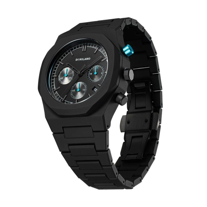 D1 MILANO│POLYCHRONO ポリクロノグラフ チャコールブラック
