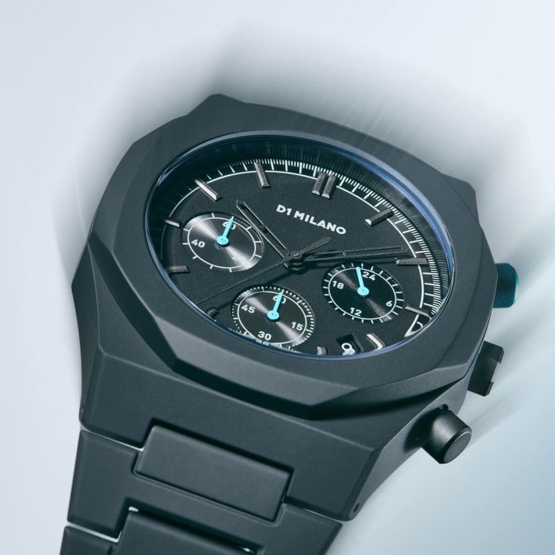 D1 MILANO│POLYCHRONO ポリクロノグラフ チャコールブラック