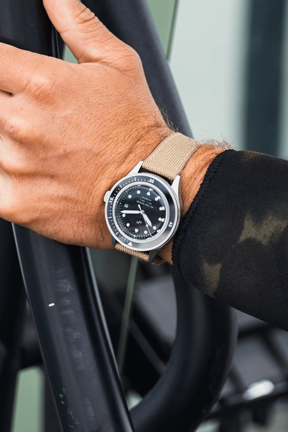 正規品 AV86 機械式腕時計 メンズ 1956 Marine Automatic マリン