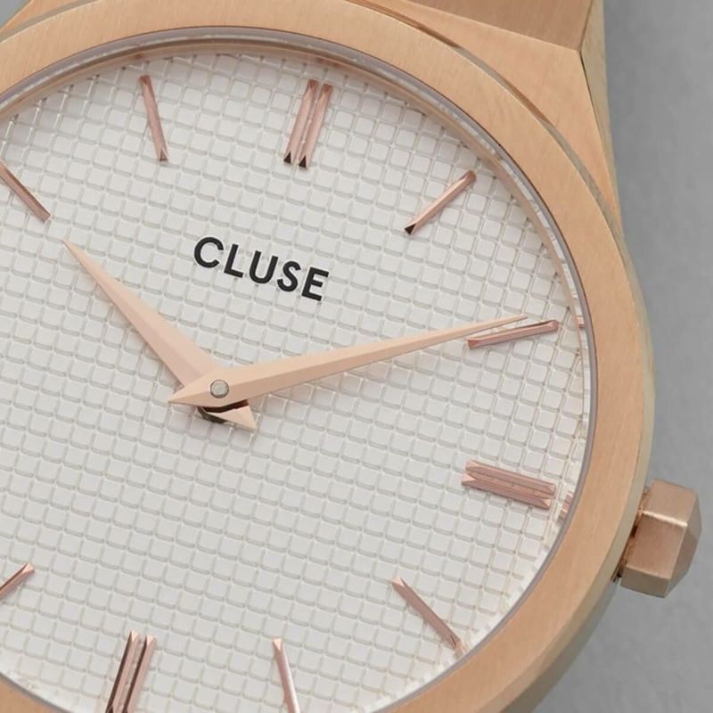 CLUSE クルース｜Vigoureux33 ヴィグルー  Hリンク ローズゴールド スノーホワイト ローズゴールド 画像4