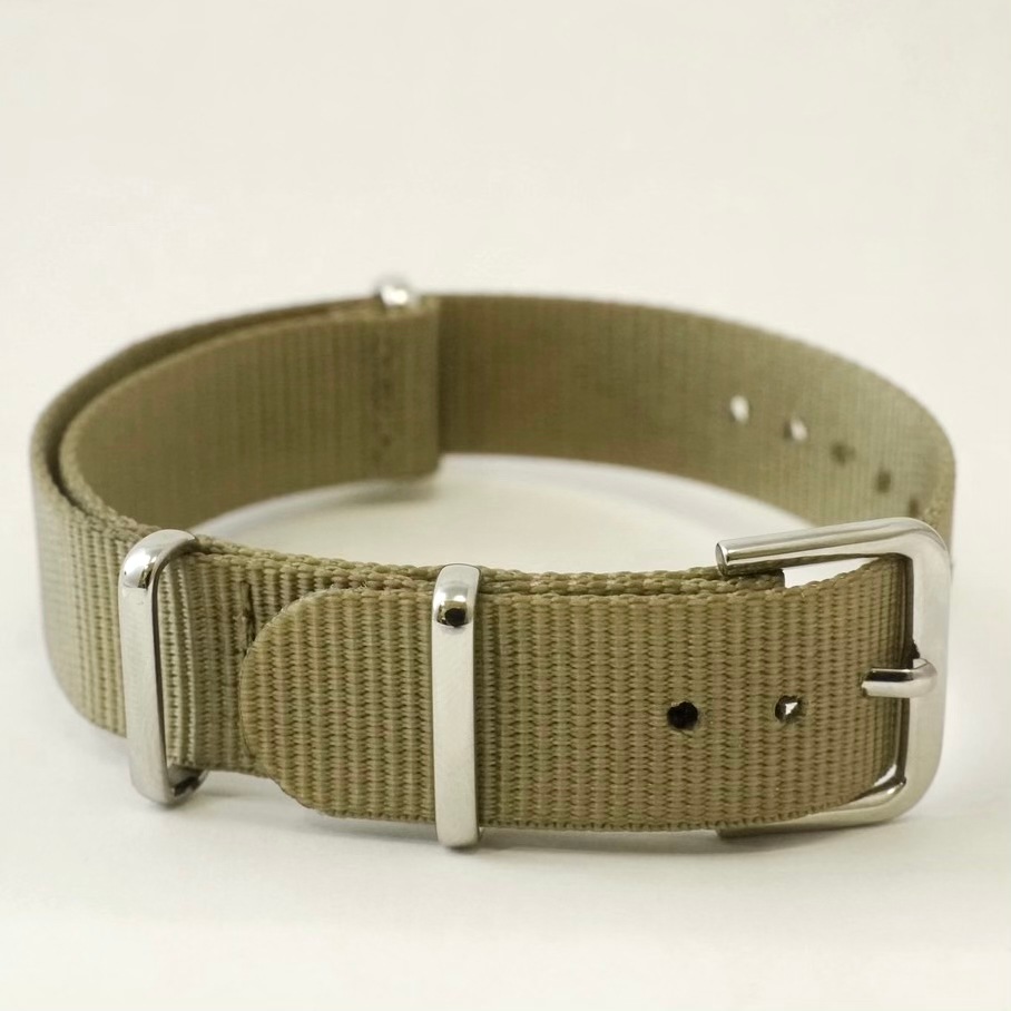 M.R.M.W. |TYPE A15 エラプスタイムウォッチ カーキ ナイロンNATOベルト 画像3