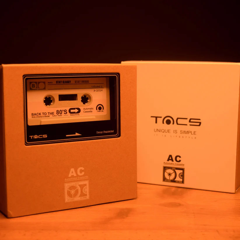 TACS|AUTOMATIC CASSETTE シルバー ブラック ダークブラウン(自動巻き) 画像10