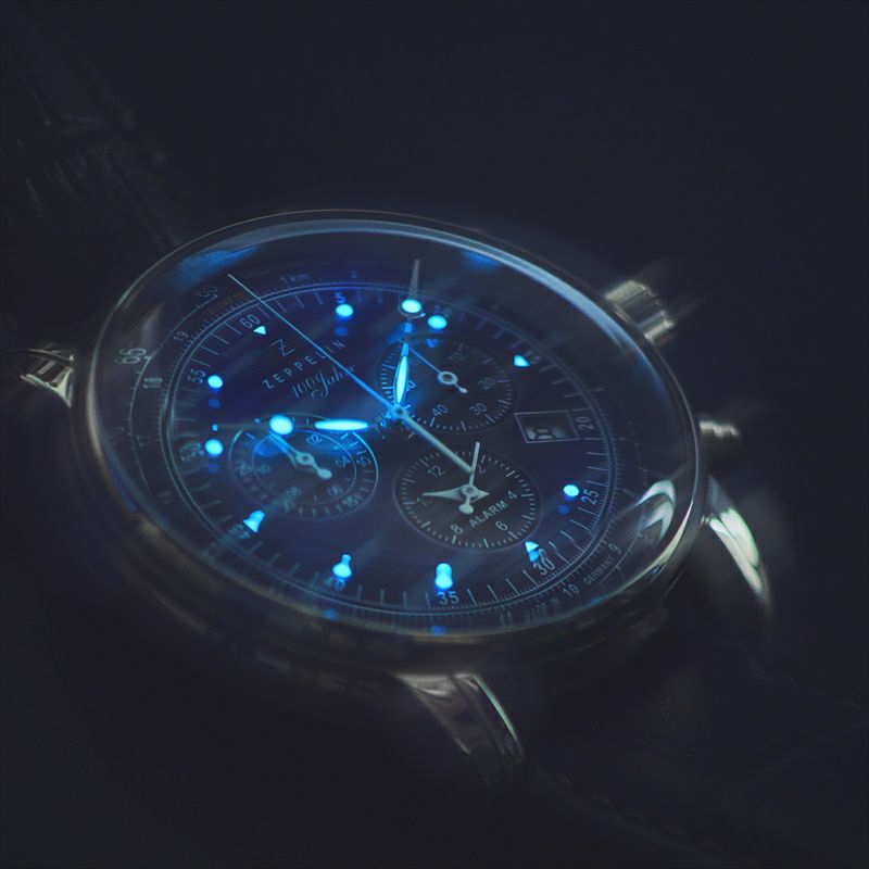 ZEPPELIN｜Special Edition 100 Years 100周年記念 クロノグラフアラーム 画像3