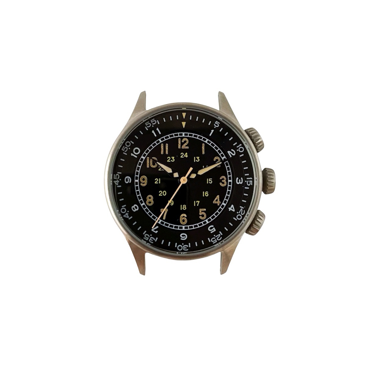 M.R.M.W. ｜TYPE A15 エラプスタイムウォッチ ブラウン レザーベルト 画像3