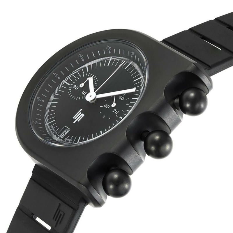 LIP MACH2000 スクエア 黒 時計 正規品／最短即日発送】リップ 腕時計 メンズ Mach 2000 マッハ クロノ