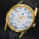 LIP｜Service Watch ゴールド ブラック 型押しレザー