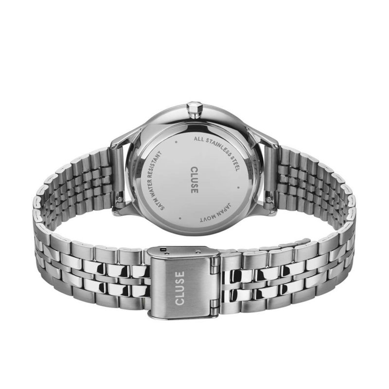 CLUSE クルース｜Minuit Multifunction ミニュイマルチファンクション シルバー シルバー ステンレスベルト 画像3
