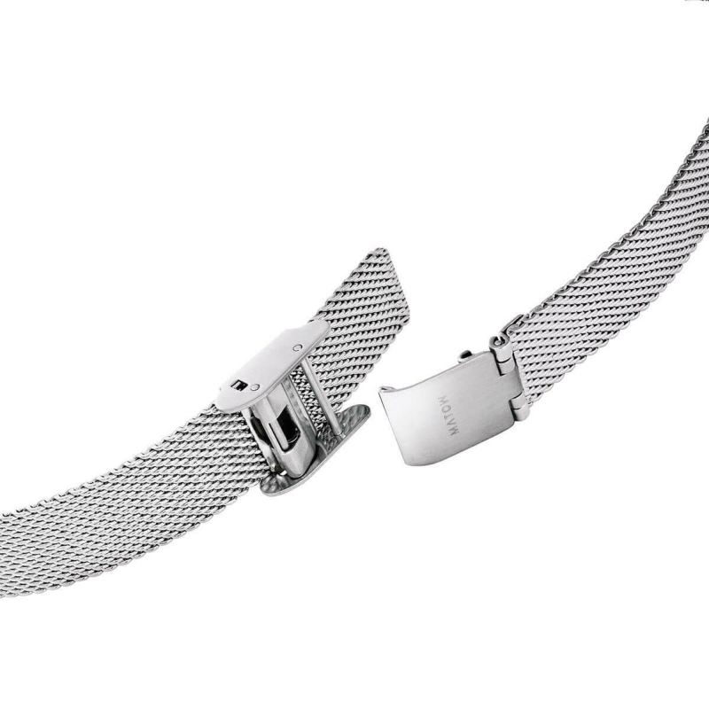 MATOW｜Tsuki 朧月 スクエア シルバー メッシュ サークルローマン 画像7