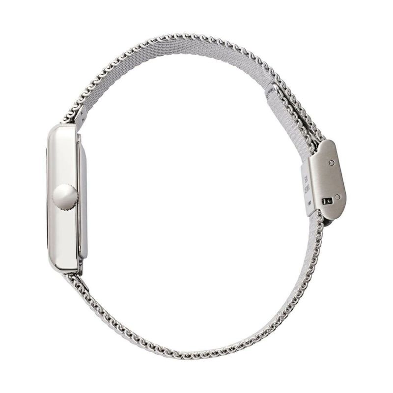 MATOW｜Tsuki 朧月 スクエア シルバー メッシュ サークルローマン 画像5