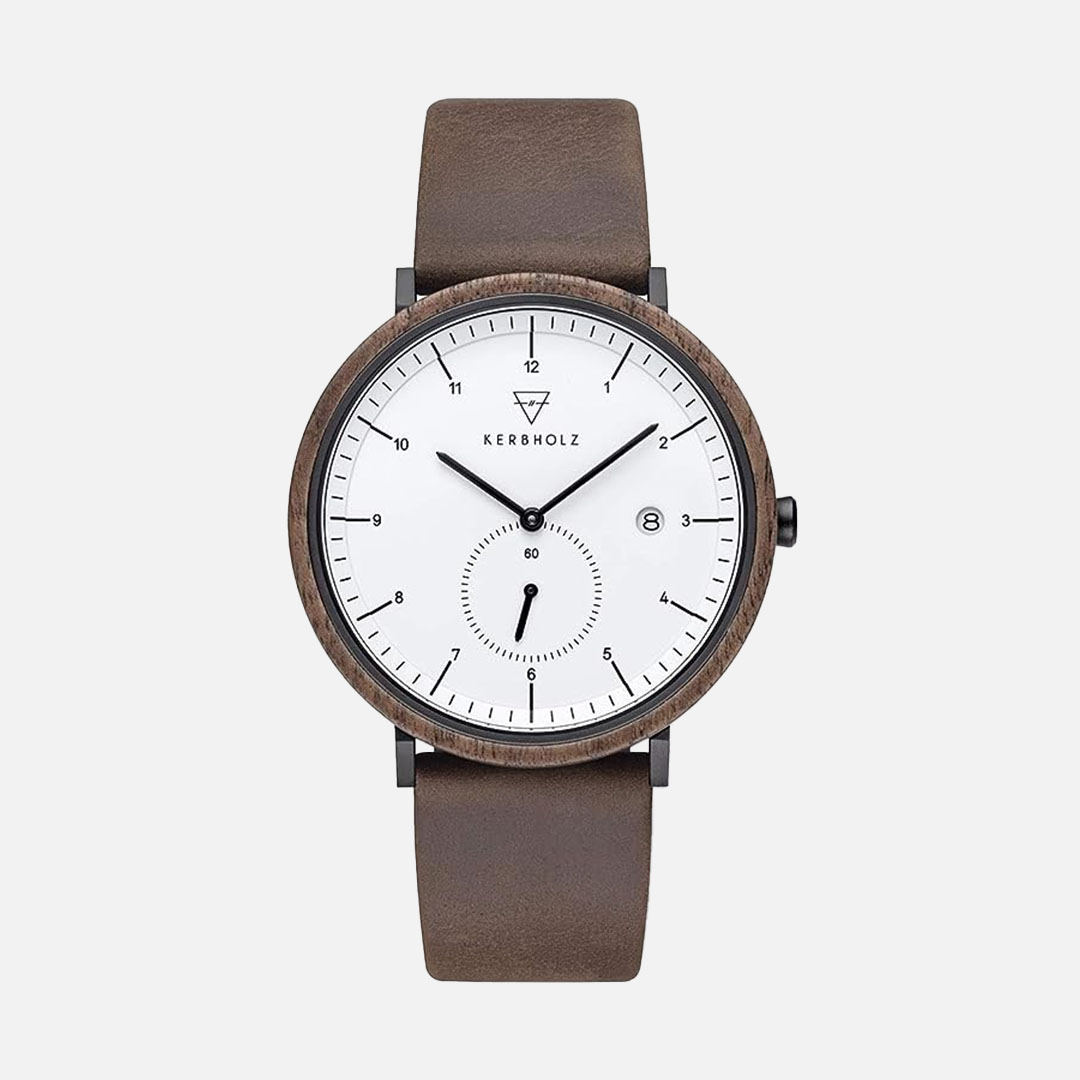 【完売】KERBHOLZ カーブホルツ|ANTON 42mm アントン ウォールナット ブラック タバコ 画像1